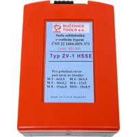 Набор цековок (6 шт; 180 градусов; М3-M10; HSSE) Bucovice Tools 853801