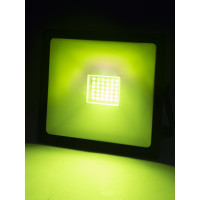 Светодиодный прожектор TDM ELECTRIC СДО-04-050Н-З зелёный свет 50 Вт, IP65, черный, Народный SQ0336-0227