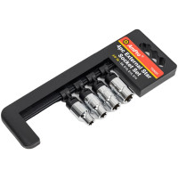 Набор головок Torx 3/8, на планке E8, E10, E12, E14 AmPro T33201