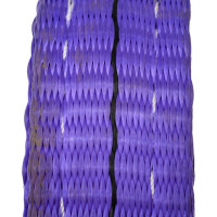 Буксировочный текстильный строп Сталь-91 30мм 9т 5м 2 слоя+скоба и крюк 4687202227495