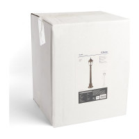 Садово-парковый светильник FERON PL686 столб 60W 230V E27, черное золото 11695