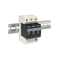 УЗИП EKF Т1+Т2; Iimp-12,5kA; In-20kA; Uc-275В; 3+0 PROxima OV12-3-503