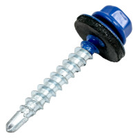 Кровельный саморез КРЕП-КОМП 4,8x35, RAL5002, ультрамарин, 250 шт. ск355002кф