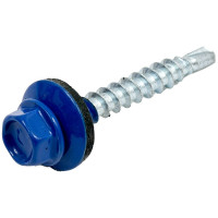 Кровельный саморез КРЕП-КОМП 4,8x35, RAL5002, ультрамарин, 250 шт. ск355002кф