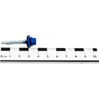 Кровельный саморез КРЕП-КОМП 4,8x35, RAL5002, ультрамарин, 250 шт. ск355002кф