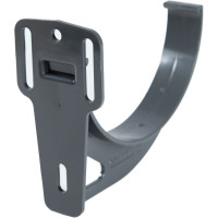 Кронштейн желоба Grand Line GrandLine slider ПВХ GL графит RAL 7024 254869