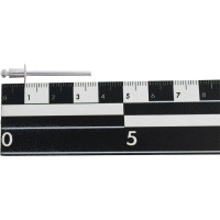 Заклёпки алюминиевые (50 шт; 6.4x4 мм) VOREL 70400