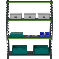 Стеллаж ООО Металекс MID 2000x1200x500 SMD201250