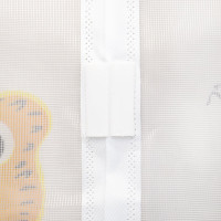 Москитная сетка на магнитах FEONA 1x2.1 м, белая, дизайн бабочки 034-4052 224826