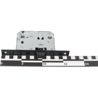 Сантехническая защелка Ренц пластиковый язычок, черный INLB 2070 plastic Black