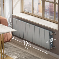 Радиатор Royal Thermo PianoForte 300 /Silver Satin - 16 секц. НС-1346079