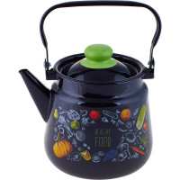 Эмалированный чайник appetite Healthy food 3.5 л 1с26с Healthy