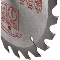 Диск пильный по дереву 190x20/16 мм, 24 зуба TORGWIN S94962