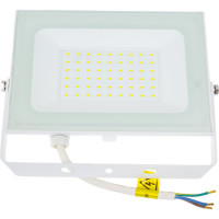 Светодиодный прожектор truEnergy IP65 50W 6500K 4000Lm 207x170x22 мм белый алюминий 13150