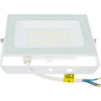 Светодиодный прожектор truEnergy IP65 50W 6500K 4000Lm 207x170x22 мм белый алюминий 13150
