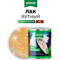 Уралкидный яхтный лак FARBITEX (универсальный; высокоглянцевый; 4 л) 4300005058