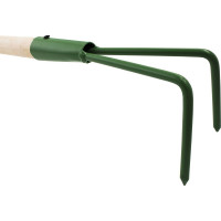 Рыхлитель On 2 зуба, деревянная ручка 24-06-050