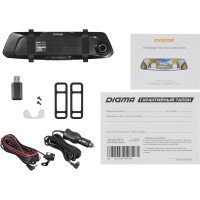Видеорегистратор DIGMA FreeDrive 214 Night FHD черный, 2Mpix 1080x1920, 1080p, 170 гр. 1380747
