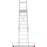 Передвижная, складная лестница-стремянка с платформой Новая Высота NV 5540, 1x11 ступеней 5540111