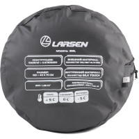 Спальный мешок Larsen 350L-2 серый 4690222137569