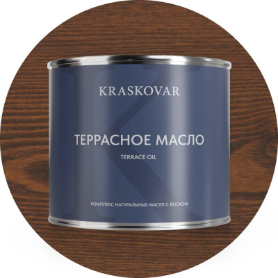 Масло террасное Kraskovar Миндаль 2,2л 1254