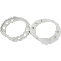 Завертка к ручкам PUERTO серия SLIM, черный INBK AL 06 slim B