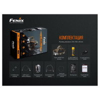 Налобный фонарь Fenix HP30R V2.0, черный, HP30RV20