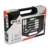 Набор наконечников для маслёнок YATO 7 предметов в пластиковом кейсе YT-07110