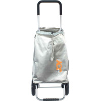 Сумка-тележка Joy Home FLEXI, серебристая 10276