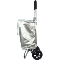 Сумка-тележка Joy Home FLEXI, серебристая 10276