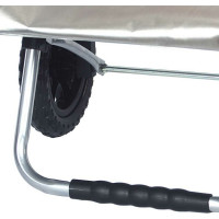 Сумка-тележка Joy Home FLEXI, серебристая 10276