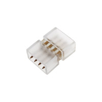Контактный прямой соединитель для светодиодных лент 220В Uniel UTC-K-14/B67-RGB CLEAR 025 POLYBAG UL-00000869