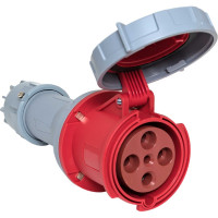 Розетка переносная EKF 2342 3Р+РЕ 63А 380В IP67 ps-2342-63-380