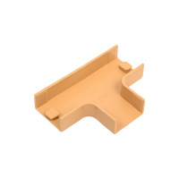 Угол EKF T-образный, 20х10мм, 4 шт, Plast, PROxima, под светлое дерево tchl-20-10x4