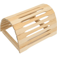 Настенный абажур для светильника Банная линия Капучино 31х25 см, липа 12-558