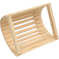 Настенный абажур для светильника Банная линия Капучино 31х25 см, липа 12-558