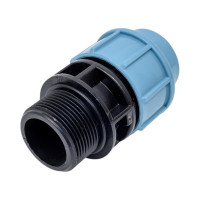 Компрессионная муфта ПНД AV Engineering 32x1 1/4" с наружной резьбой AVE10632114