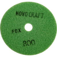 Диск алмазный гибкий черепашкa Fox 100 мм, № 800, сухой рез, 2 шт Novocraft PPTHW0200800