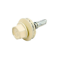 Кровельный саморез КРЕП-КОМП 4,8x19 RAL1015, светлая слоновая кость, Kn KENNER, 300 шт. ск48191015ф