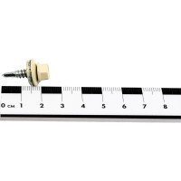 Кровельный саморез КРЕП-КОМП 4,8x19 RAL1015, светлая слоновая кость, Kn KENNER, 300 шт. ск48191015ф