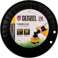 Леска FLEX CORD квадрат 2.7 мм, 138 м, на DIN катушке для триммера Denzel 96293