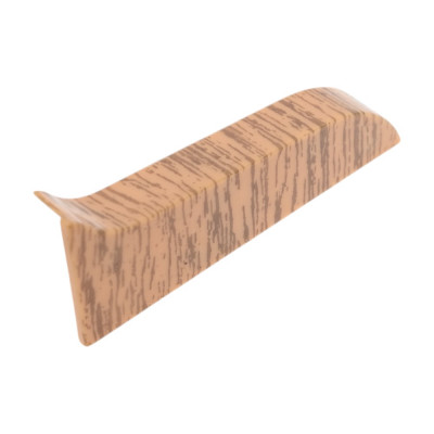 Заглушка для плинтуса Центурион Lider 307-зп (62 мм; правая; глянец; дуб классический) 71162