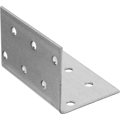 Крепежный равносторонний уголок СИБРТЕХ 2,0 мм, KUR 40x40x60 мм 46416