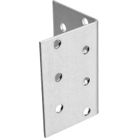 Крепежный равносторонний уголок СИБРТЕХ 2,0 мм, KUR 40x40x60 мм 46416