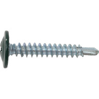 Саморез с прессшайбой Качественный крепеж зеленый мох 4,2х25 сверло 230 шт 0300297 КЧ