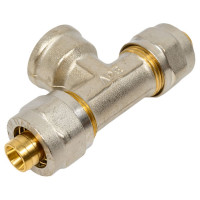 Тройник с 2 адаптерами APE ВР1/2х16 732L 12x16