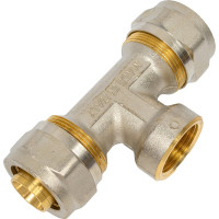 Тройник с 2 адаптером APE ВР3/4х26 732L 34x26