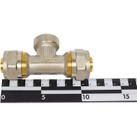 Тройник с 2 адаптером APE ВР3/4х26 732L 34x26