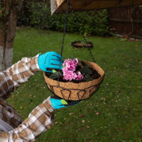 Подвесное кашпо PALISAD 30 см с кокосовой корзиной 69002