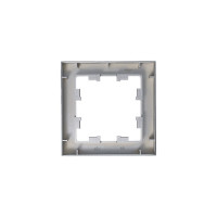 Рамка Systeme Electric 1-м ATLAS DESIGN алюминий ATN000301